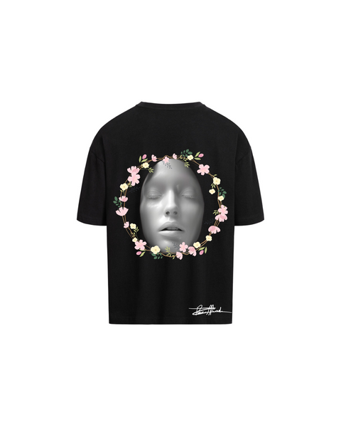 Face in Bloom Oversize T-Shirt